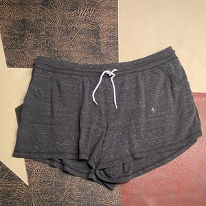 Danskin NOW grey Athletic Shorts, size XXL (20). 54% Cotton, 45% Polyester Blend